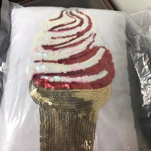 Ice cream pillow set